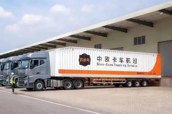 fast truck delivery from China to EU