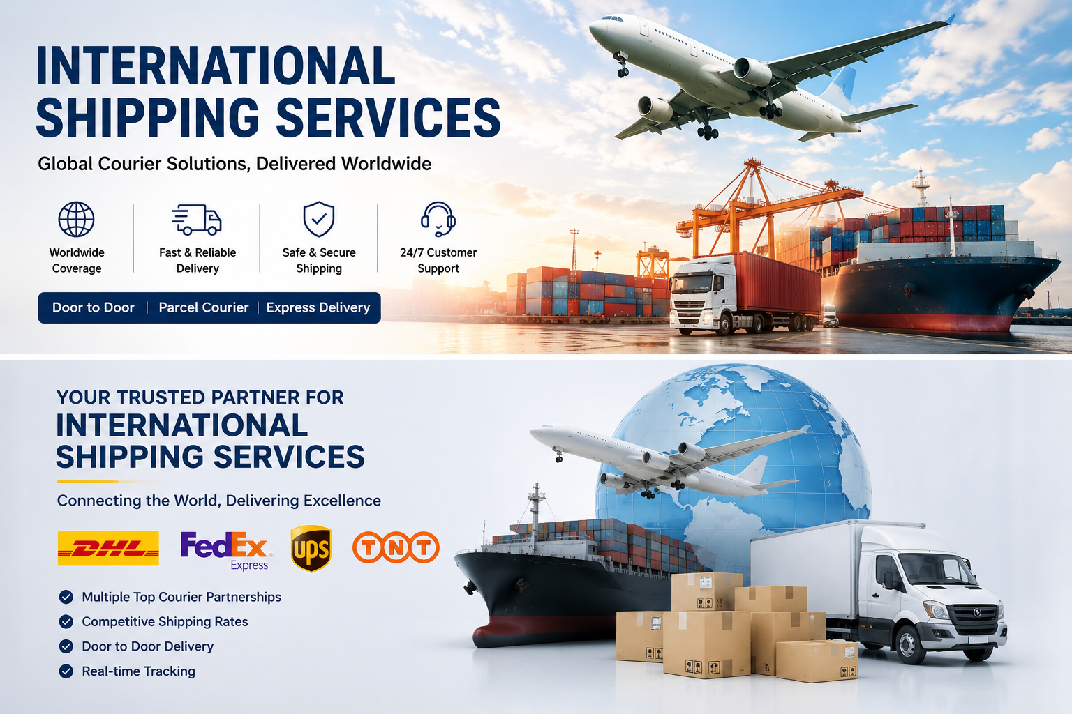 door to door international package delivery
