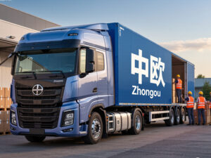 China to Europe truck shipping