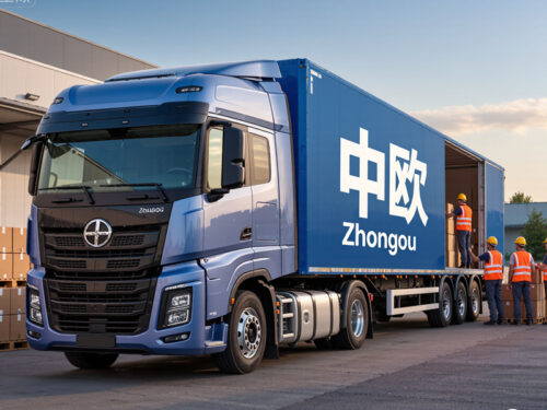 China to Europe truck shipping
