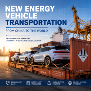 new energy vehicle transportation from China
