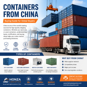 shipping containers from China