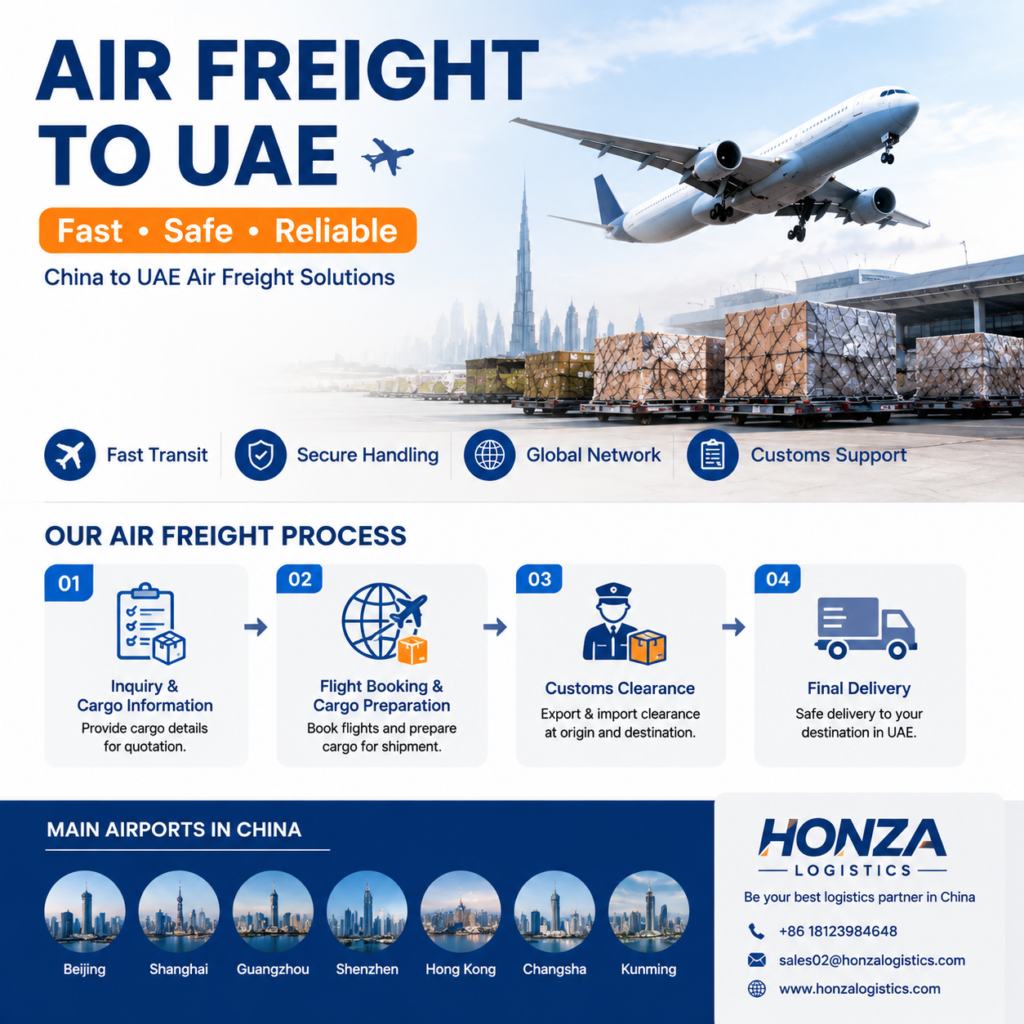 China air freight to UAE