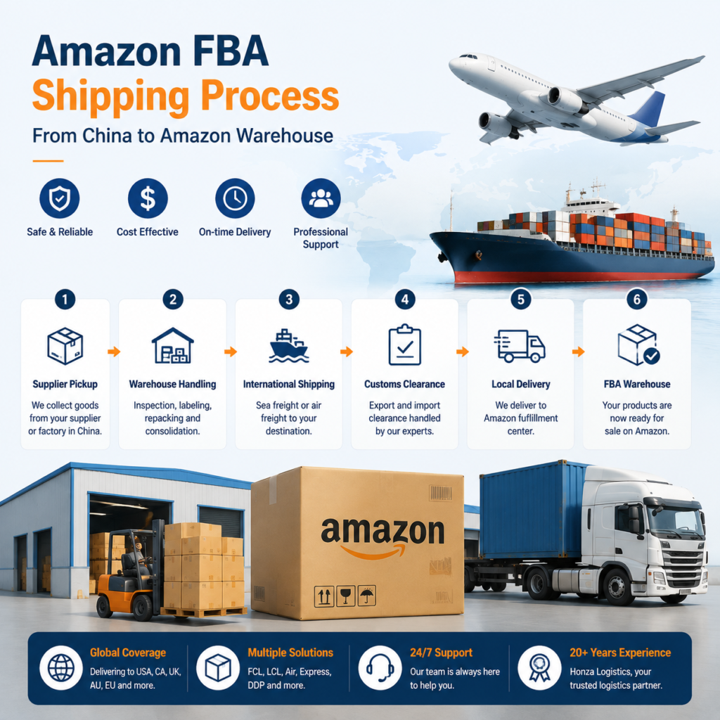 Amazon FBA freight forwarder