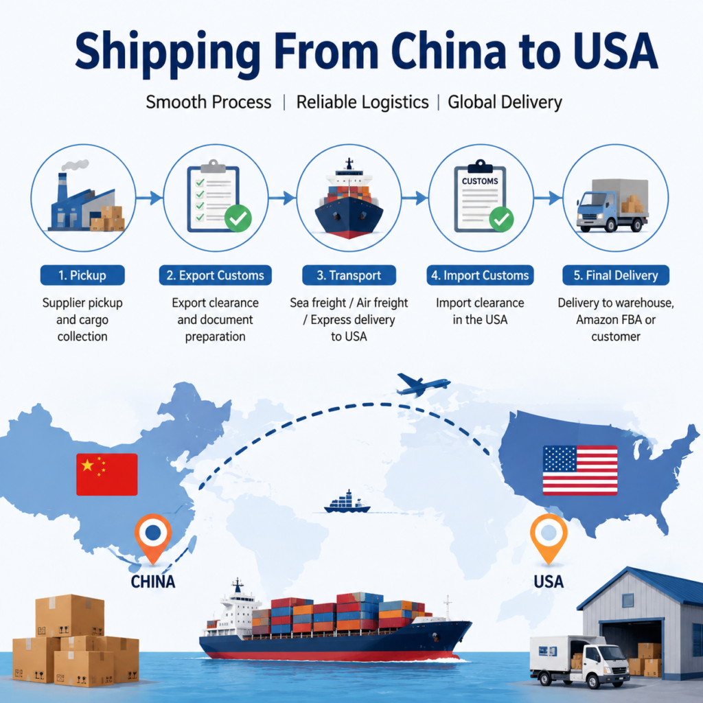 sea freight China to USA